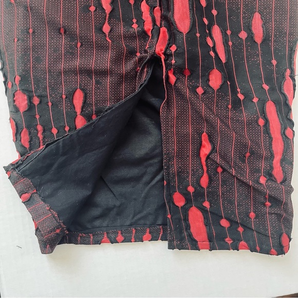 Punk Rock Monster Date Night Distressed Strapless Dress | XSmall - Picture 6 of 8